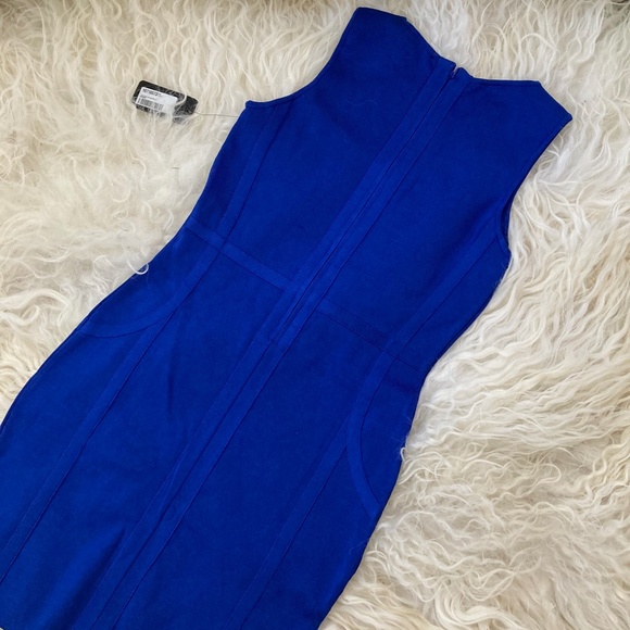 GUESS WOMENS BANDAGE COCKTAIL BODYCON DRESS - Picture 9 of 9